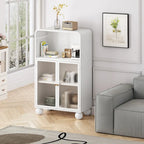 Freestanding Floor Cabinet With Glass Door