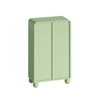 Freestanding Floor Cabinet With Glass Door