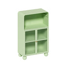 Freestanding Floor Cabinet With Glass Door