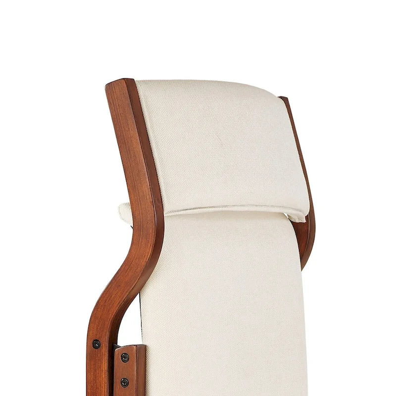 Vintage Fabric Upholstered Foldable Chairs