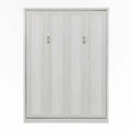 Full Size Murphy Wall Bed Cabinet Space-Saving Bed Perfect